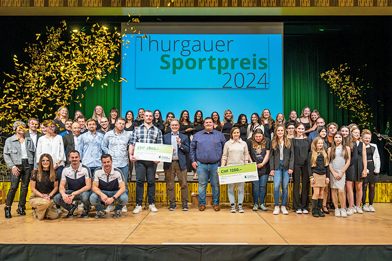 Thurgauer Sportpreis 2024 Gruppenbild